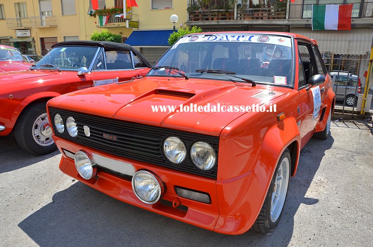 FIAT 131 Abarth Mirafiori al Raduno Auto Storiche di Capezzano Pianore