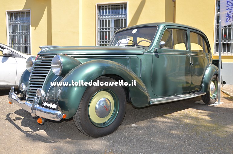 FIAT 1500 E 6C del 1949. Il motore aveva una cilindrata di 1493 cm³