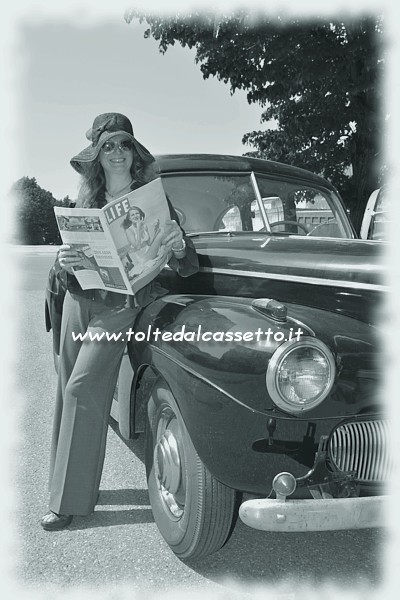 COLONNA DELLA LIBERTA' (La Spezia - Aprile 2018) - Un'autovettura 1941 FORD Deluxe 4 porte Sedan che era al servizio dei corrispondenti di guerra della rivista LIFE