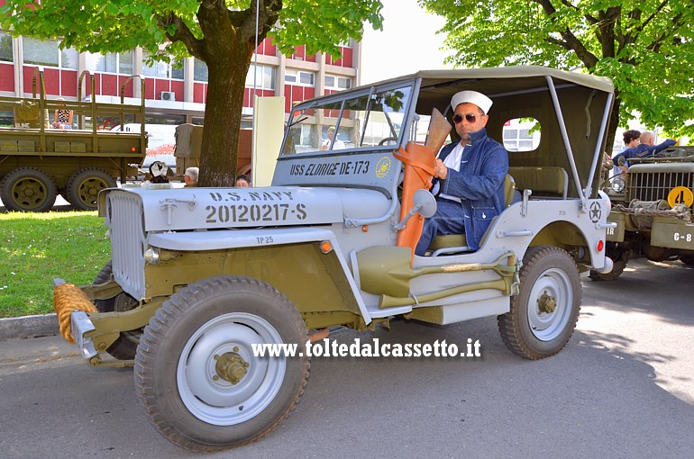 COLONNA DELLA LIBERTA' (La Spezia - Aprile 2018) - Una Jeep FORD GPW del 1942 in forza alla United States Navy (USS Eldrige De-173)