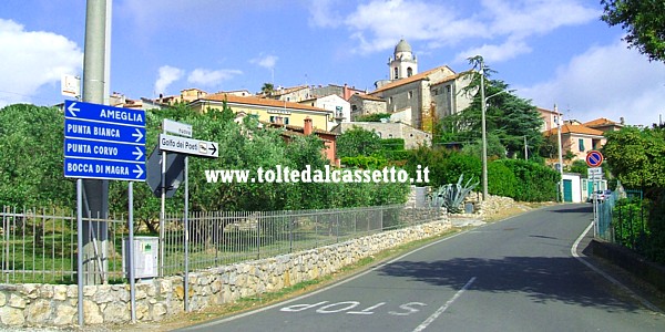 MONTEMARCELLO - Panorama del borgo da Via Nuova