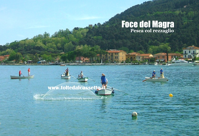 FOCE DEL MAGRA - Il rezzaglio colpisce l'acqua dopo un lancio