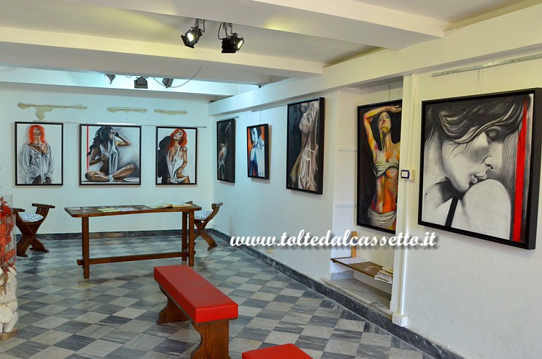 CIBART 2019 (Seravezza) - La mostra "Femmes Version Pastels" ospitata presso la Galleria d'Arte "La Seravezziana"