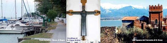 AIVF - Guida sui percorsi della Via Francigena tra Sarzana e Pietrasanta (collage di foto dalla Val di Magra)