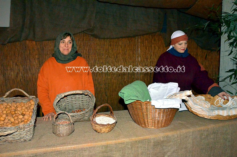 BORGHETTO VARA (Presepe vivente) - Bancarella della frutta secca