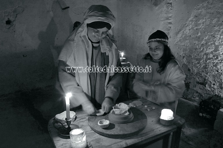 BORGHETTO VARA (Presepe vivente) - Lavorazione della terracotta