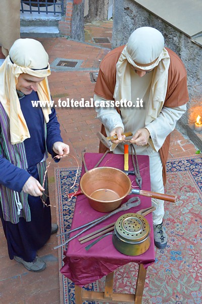 LERICI (Presepe vivente) - Lavorazione di oggetti in rame