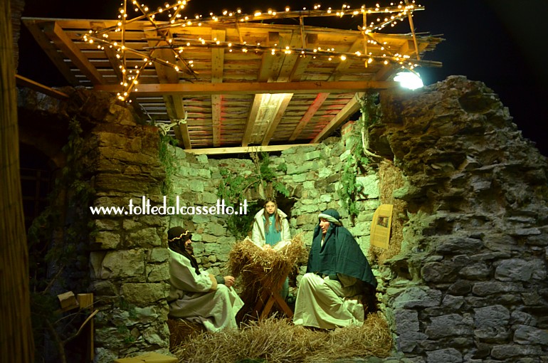 VEZZANO LIGURE (Presepe vivente) - La capanna della Nativit