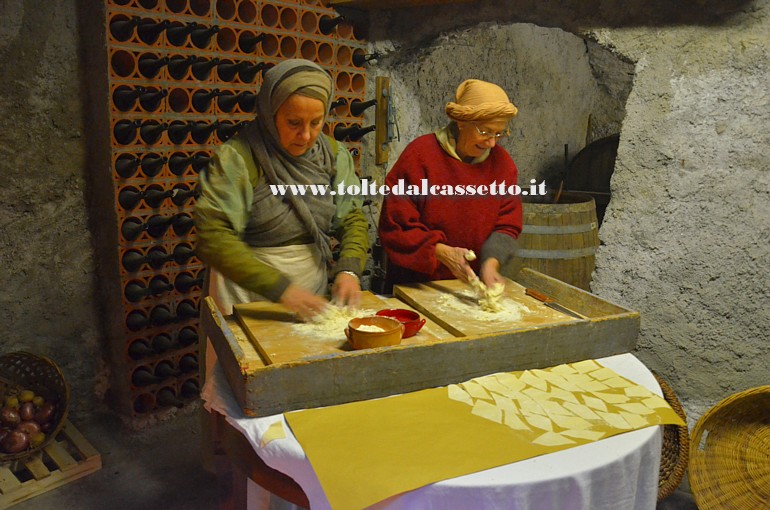 ALBIANO MAGRA (Presepe vivente) - Le pastaie