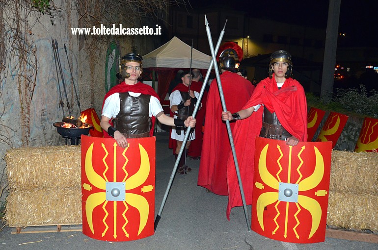 MASSA (Presepe vivente interattivo) - Centurioni di guardia all'ingresso dell'evento