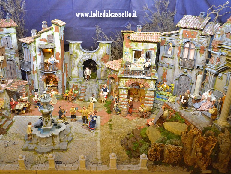 PRESEPE STATICO - Un plastico in stile napoletano