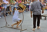 VEZZANO LIGURE (Sagra dell'Uva) - La gara dei vendemmiatori