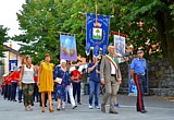 VEZZANO LIGURE (Sagra dell'Uva) - Sindaco e assessori in testa alla sfilata 2019