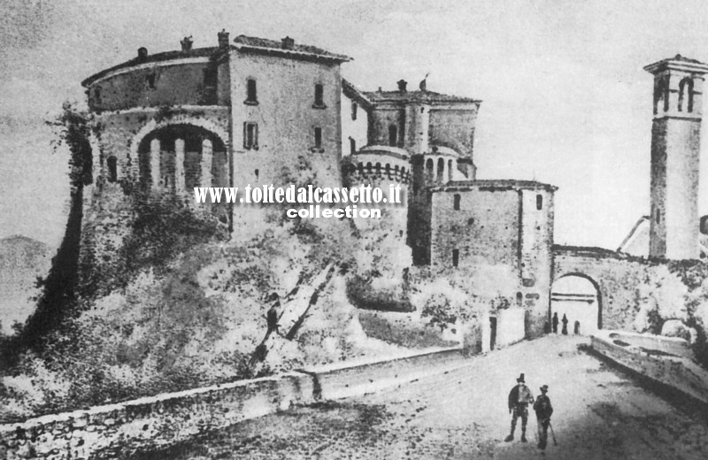 VILLAFRANCA LUNIGIANA - Il Castello Malaspina in una illustrazione del 1850