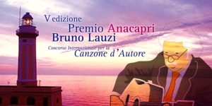 Logo "Premio Anacapri Bruno Lauzi - Canzone d'Autore 2012" - Quinta Edizione