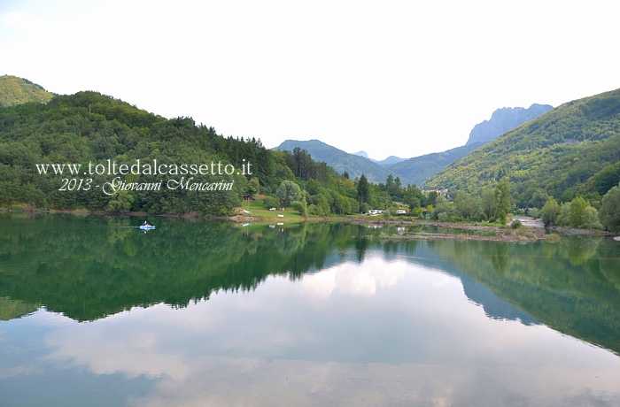 GARFAGNANA - Panorama del lago di Gramolazzo