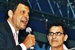 Fabrizio Frizzi e Francesco Baccini