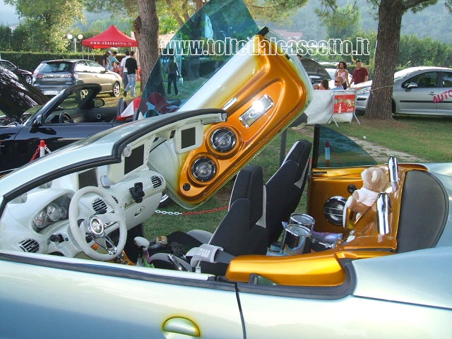 TUNING - Interno di Peugeot 206 cabrio con vertical doors