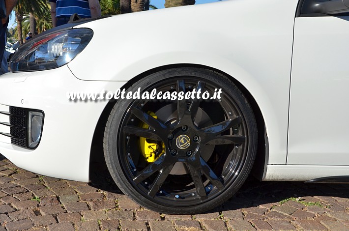 TUNING - Cerchio in lega LAMBORGHINI (tinta black) con pneumatico CONTINENTAL ContiSportContact 5P