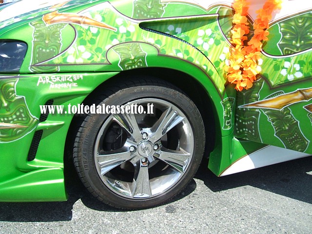 TUNING - Cerchio in lega Spath SP-15 con gomme Champiro HPZ, montati su una Fiat Punto