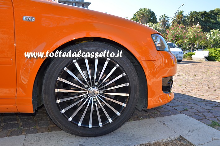 TUNING - Cerchio in lega SPATH SP 21-b con pneumatico BRIDGESTONE Potenza S 001, montati su una Seat Leon