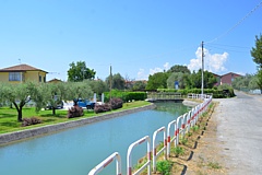 CANALE LUNENSE - Il livello delle acque riscontrato nel luglio 2026 a Luni