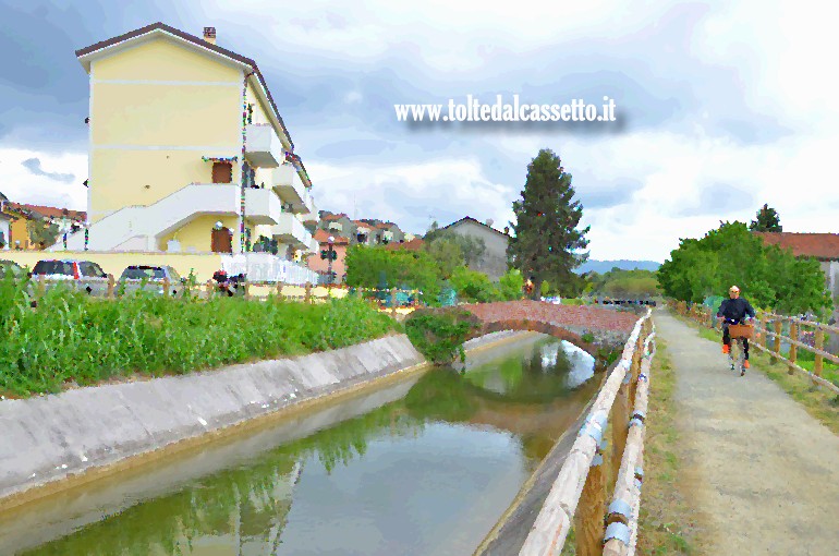 CANALE LUNENSE (Pista Ciclabile) - Attraversamento di area residenziale a Ponzano Madonnetta