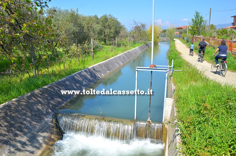 CANALE LUNENSE (Pista Ciclabile) - Cascatella tra Luni e Castelnuovo Magra