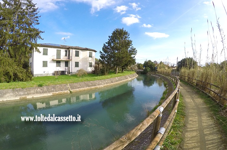 CANALE LUNENSE (Pista Ciclabile) - Il tracciato nei pressi di Via Gabella a Sarzana