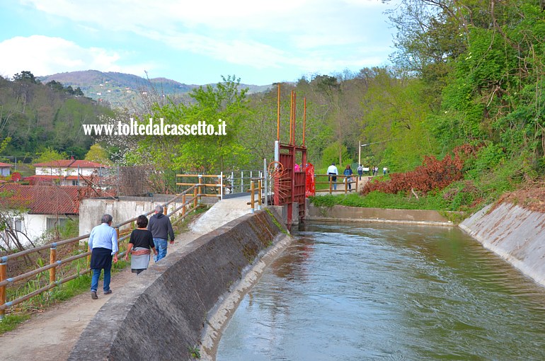 CANALE LUNENSE (Pista Ciclabile) - Punto di uscita del sifone di Ponzano Magra