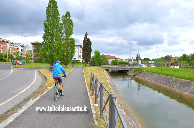 CANALE LUNENSE (Pista Ciclabile) - Tratto in asfalto a Ponzano Madonnetta