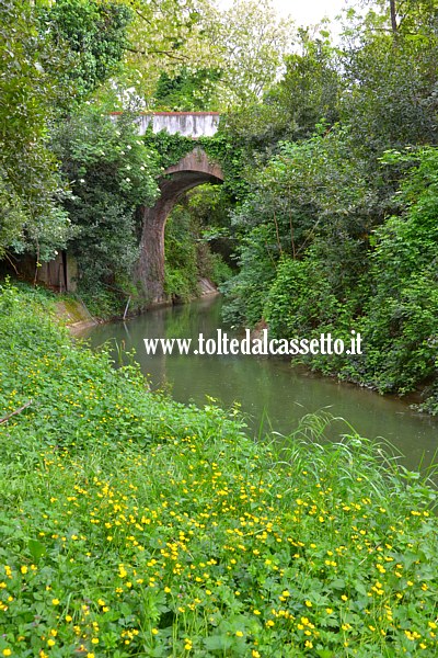 CANALE LUNENSE - Ponte ad arco nel tratto tra Sarzana e S.Stefano di Magra