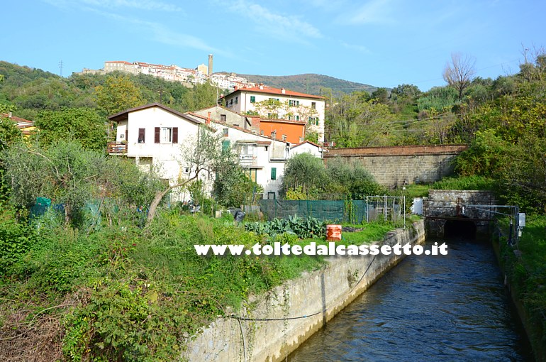 CANALE LUNENSE - Sbocco delle acque sotto il poggio di Caprigliola