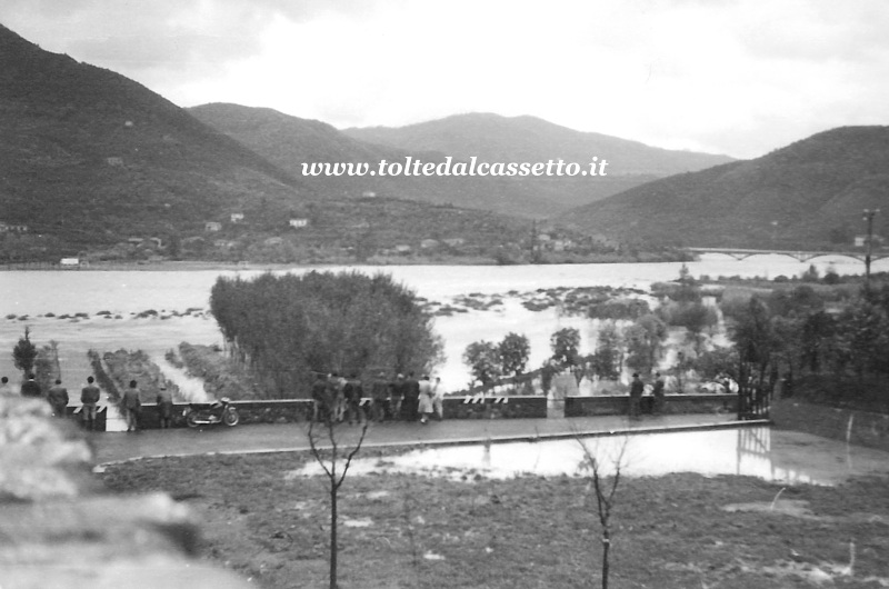 SANTO STEFANO MAGRA - Esondazione del fiume Magra in una foto d'epoca degli anni Sessanta