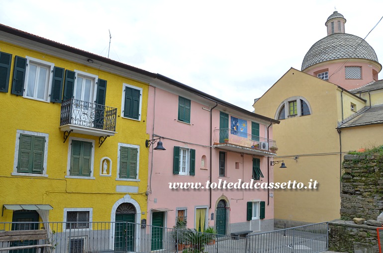 ORTONOVO di LUNI - Scorcio della Piazza di Sopra