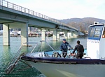 FIUME MAGRA - Il Ponte della Colombiera come si presentava prima del 25 ottobre 2011