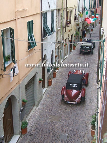 SANTO STEFANO DI MAGRA - Via Mazzini vista dall'alto