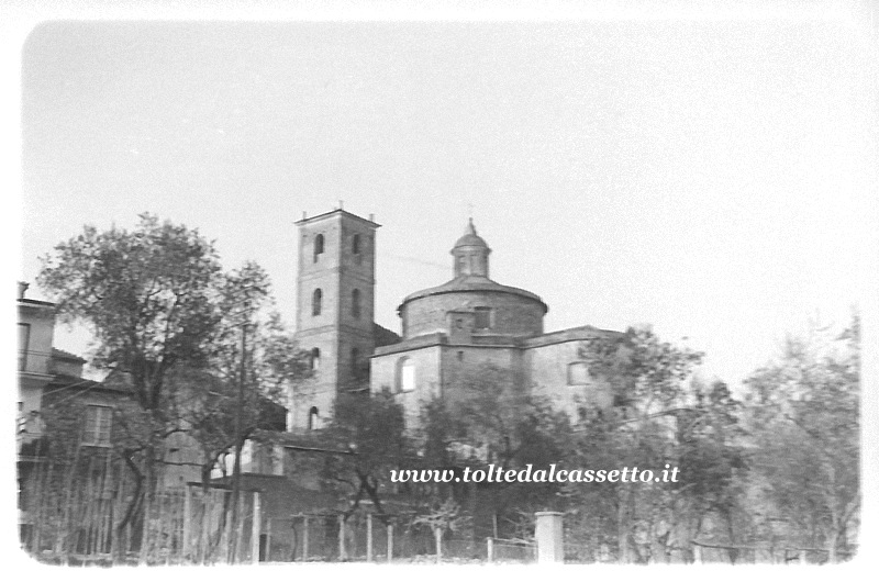 SANTO STEFANO DI MAGRA - La Pieve in una foto d'epoca degli anni Sessanta