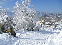 S.STEFANO MAGRA - Paesaggio invernale dopo una copiosa nevicata / ( Giovanni Mencarini)