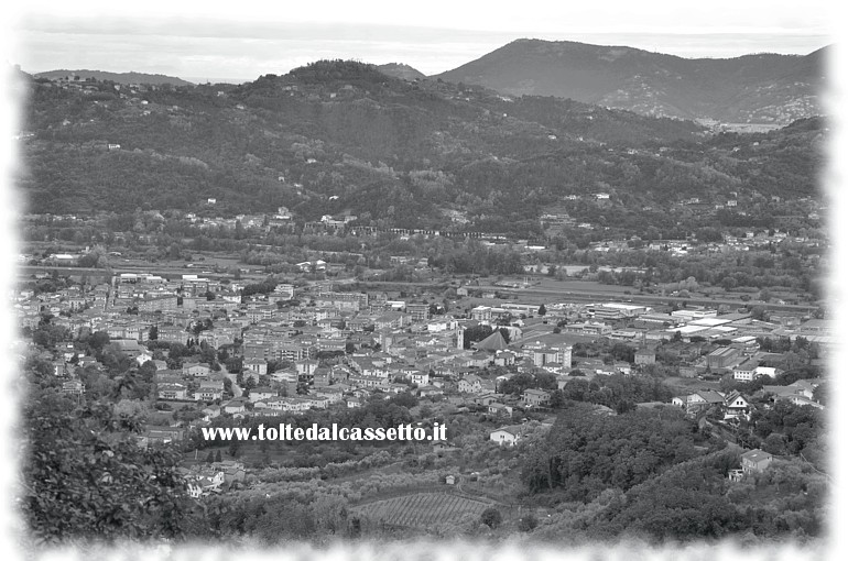 BOLANO - La frazione Ceparana vista da Porta Stazon