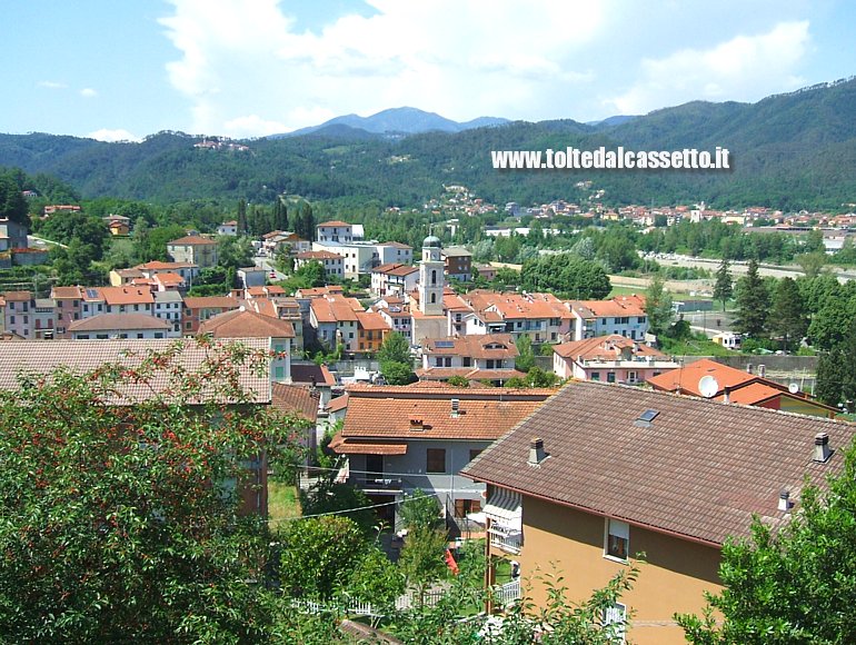 BORGHETTO VARA - Panorama del borgo dalla strada per Ripalta