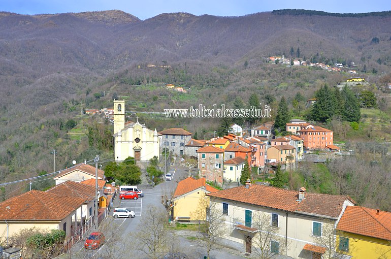 CALICE AL CORNVIGLIO - Panorama del centro storico