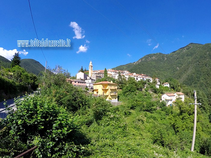 CHIUSOLA di SESTA GODANO - Panorama del nucleo storico