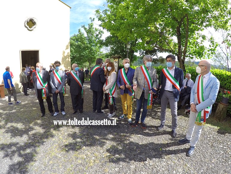 SANTUARIO di CERRETA - Alla festa del Santo Antonio Maria Gianelli erano presenti tutti i sindaci della Val di Vara