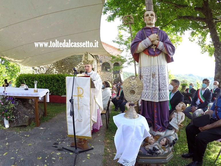 SANTUARIO di CERRETA - Omelia del vescovo della Spezia Mons. Luigi Ernesto Palletti durante la Santa Messa celebrata per la festa del Santo Antonio Maria Gianelli