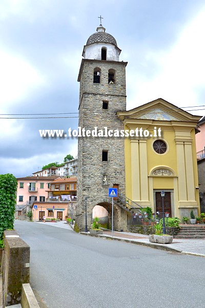 ROCCHETTA DI VARA - La chiesa parrocchiale di Santa Giustina