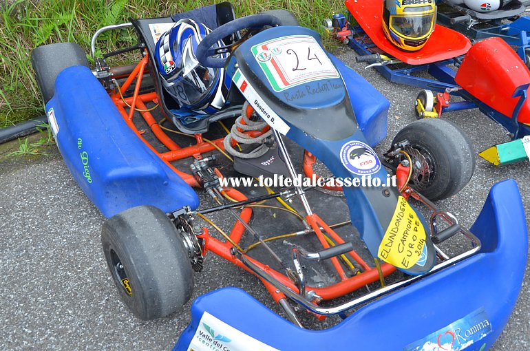 RICCO' DEL GOLFO (Cronodiscesa Casella-Valdipino 2014) - Carrettino gommato n.24 in stile "kart" di Dondero D.
		Il mezzo ha vinto la categoria "monoposto" realizando il tempo di 2'33"67, il 2 in assoluto