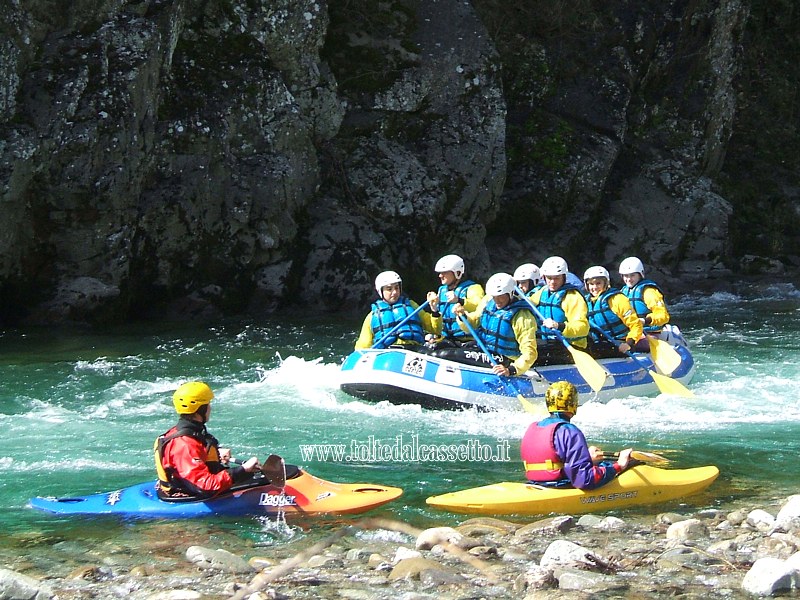 FIUME VARA - Discesa in rafting e kayak