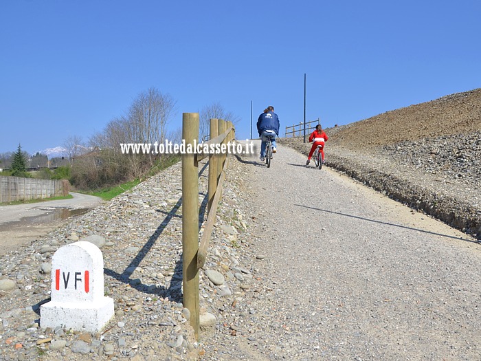 AULLA - Pista pedonale e ciclabile utilizzata anche come tracciato della Via Francigena