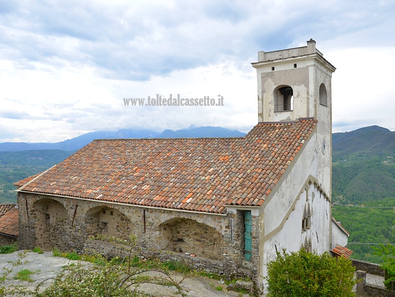 BIBOLA (comune di Aulla) - Corpo della Chiesa di San Bartolomeo